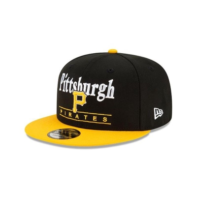 Pittsburgh Pirates Gorra | New Era MLB Two Tone Retro 9fifty Snapback Cap Mexico - Negros